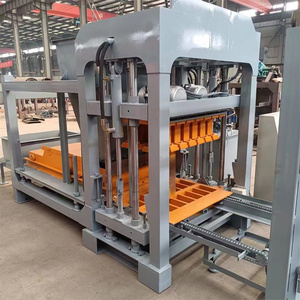 Ladrillos huecos Qt4 20 Máquina para hacer bloques Bloque de alto beneficio hecho de escoria y piedra - Product Image 5