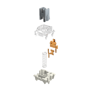 Gateron <span class=keywords><strong>g</strong></span> Pro 2.0 Bạc KS-9 nhanh chóng du lịch tuyến tính 3 pin <span class=keywords><strong>g</strong></span>ói bán lẻ 35 cái mỗi <span class=keywords><strong>g</strong></span>ói 45g RGB SMD cơ khí tự làm bàn phím chuyển đổi - Product Image 4
