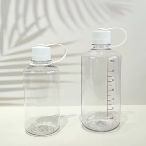 500ml 1000ml rõ ràng nhựa drinkware, chai nước bằng nhựa với hẹp miệng nắp, BPA-free Tritan chai nước - Product Image 5