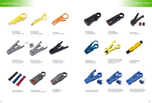 Kit di strumenti di rete per parti di telecomunicazione RJ45 RJ11 cavo di rete Tester e strumento di crimpatura - Product Image 2