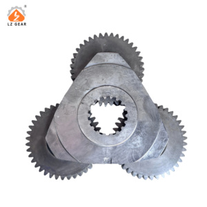 LI ZUAN E320GX E320GC Pelle sur chenilles Pièces détachées Voyage 1er transporteur Assy avec Sun Gear 593-5615/569-4287/593-5616 - Product Image 3