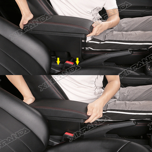 Suzuki Jimny için USB merkezi konsol depolama kol dayanağı kutusu ile kol dayama kutusu 3 kapı JB64 JB74 JB64W JB74 2019 2022 2023 2024 - Product Image 3