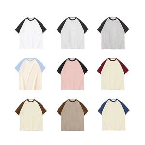 מסך מותאם אישית הדפס 100% כותנה במשקל כבד ירידה כתף רב-צבע זמין בתוספת גודל גברים חולצות - Product Image 3