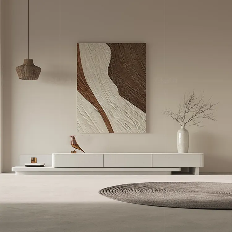 Современный дизайн ТВ подставки белый дизайн элегантность роскошный деревянный напольный стенд