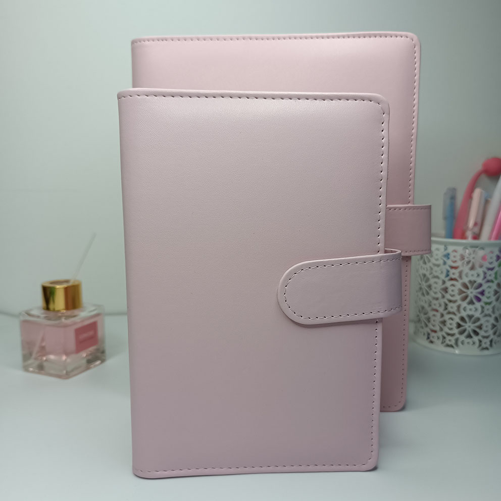 Classeur budgétaire rose (couverture uniquement)