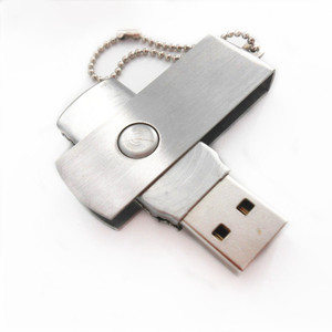 XZ-001最便宜的畅销USB 2.0金属扭转u盘定制标志旋转u盘 - Product Image 6
