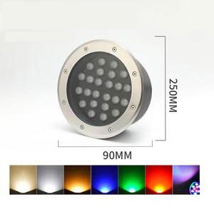 Chinese Factory Priced 2700-6500K CCT IP67 Solar Underground Lawn Light <strong>LED</strong> Lights