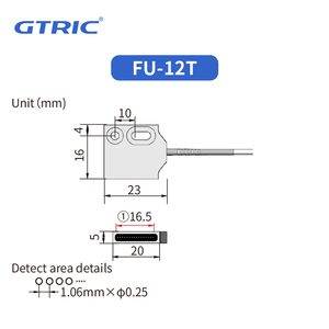GTRIC <strong>Object</strong> Drop <strong>Detection</strong> Matrix Through-beam Fiber Optic <strong>Sensor</strong> <strong>Large</strong> screw hole position Array Industrial Fiber Optic <strong>Sensor</strong>