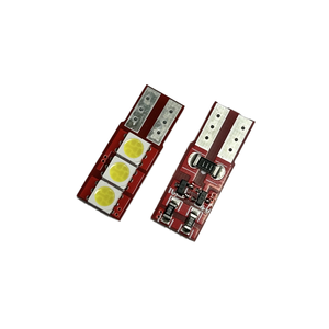 Yeni 12V Polar olmayan T10-5050-3LED Canbus LED şerit okuma ampul geç ışık çözme güçlendirme arabalar için araba ışık aksesuarları - Product Image 4