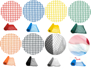 Rete per impalcature in plastica multicolore per recinzione in HDPE per la costruzione