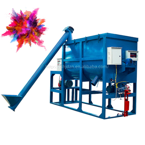 Fabrika fiyat SUS 304 yatay karıştırıcı makine yeni tasarım hamur ve yem yatay karıştırıcı toz karıştırma için Motor ile - Product Image 3