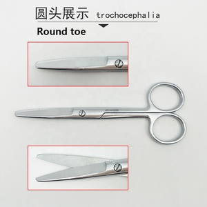 Y Tế Dụng Cụ Phẫu Thuật Thép Không Gỉ Hoạt Động Mayo Thẳng Phẫu Thuật Cong Metzembaum Cắt Kéo Mayo Mổ Xẻ Kéo - Product Image 5