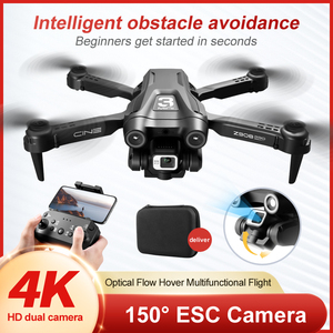 Đồ chơi máy bay điều khiển từ xa Z908 Beginner 4K HD chất lượng cao, camera kép, tránh vật cản, loại 4 cánh quạt - Product Image 2