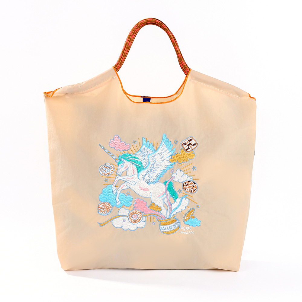 Cheval porte-bonheur beige-taille moyenne