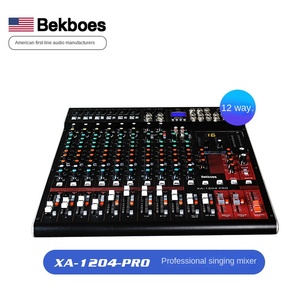 Doğrudan fabrikadan profesyonel 16DSP Metal ses konsolu mikser ekolayzır 12/16 yönlü büyük ölçekli kaynağı ile - Product Image 6