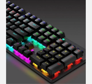 HP GK100F Mechanical <strong>Keyboard</strong> for <strong>Computer</strong> PC 104 Keys Blue Switch Backlight USB Wired Gaming <strong>Keyboards</strong>