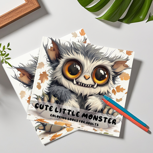 Whimsical Monster Coloring <strong>Book</strong> Cute Fantasy Creature Coloring <strong>Book</strong> Creative Artistic Coloring <strong>Book</strong> for Relaxation