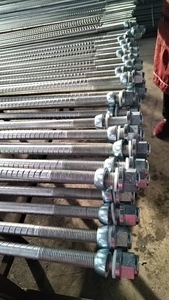 HRb thép carbon bu lông Đá Neo đường kính 25mm với cường độ năng suất 500 mạ kẽm bu lông đá mạ kẽm - Product Image 4