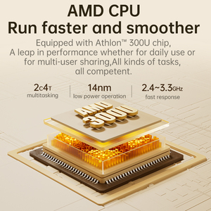 Minienrutador suave para PC, enrutador de 2 bahías, AMD Athlon 300U, 16 Gb de RAM, 1TB, SSD, 4x, GbE, LAN, servidor de red, Firewall de nube privada - Product Image 5