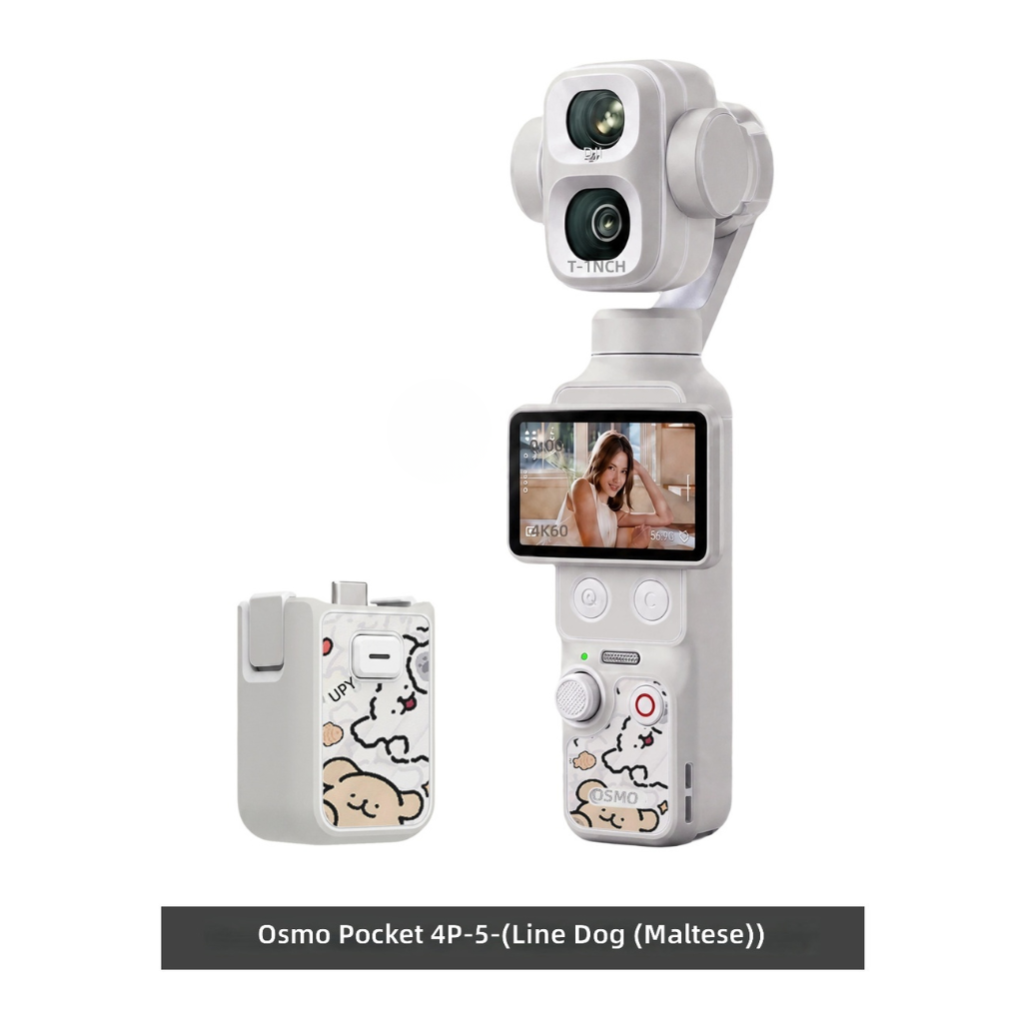 Osmo Pocket 4P-5-(Line Dog (Maltese))