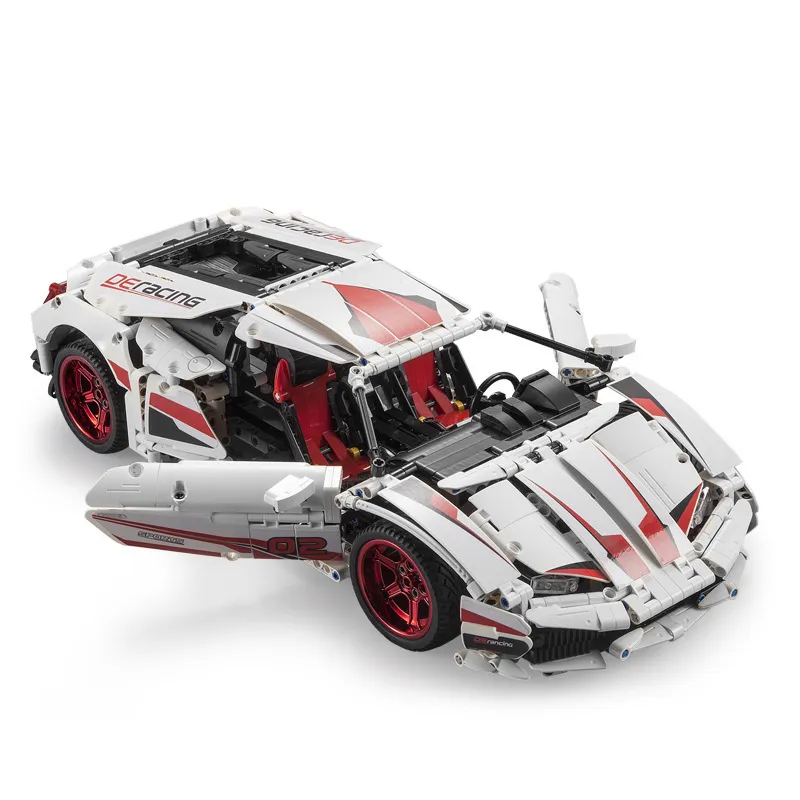 Other Toys & Hobby Mould King 2.4Ghz 4WD RC Super Race Car LP610 Building Blocks RC Toys Car