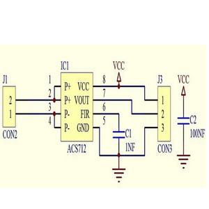 5A 20A 30A Hall Current <strong>Sensor</strong> Module ACS712 Module <strong>Sensors</strong> Integrated Circuit AC Single-phase Current Transformer GY-712