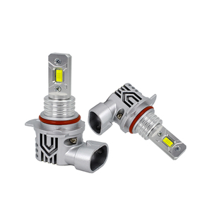 无风扇9012 LED灯泡多用一体转换套件4000LM CSP 3570芯片6000K白色迷你尺寸Led雾灯卤素更换 - Product Image 1