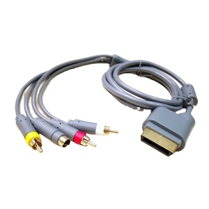 สายเคเบิลอะแดปเตอร์สำหรับ Xbox 360 S, สายเคเบิลอะแดปเตอร์สายสัญญาณเสียงสำหรับ Xbox 360 AV 1.8เมตร - Product Image 2