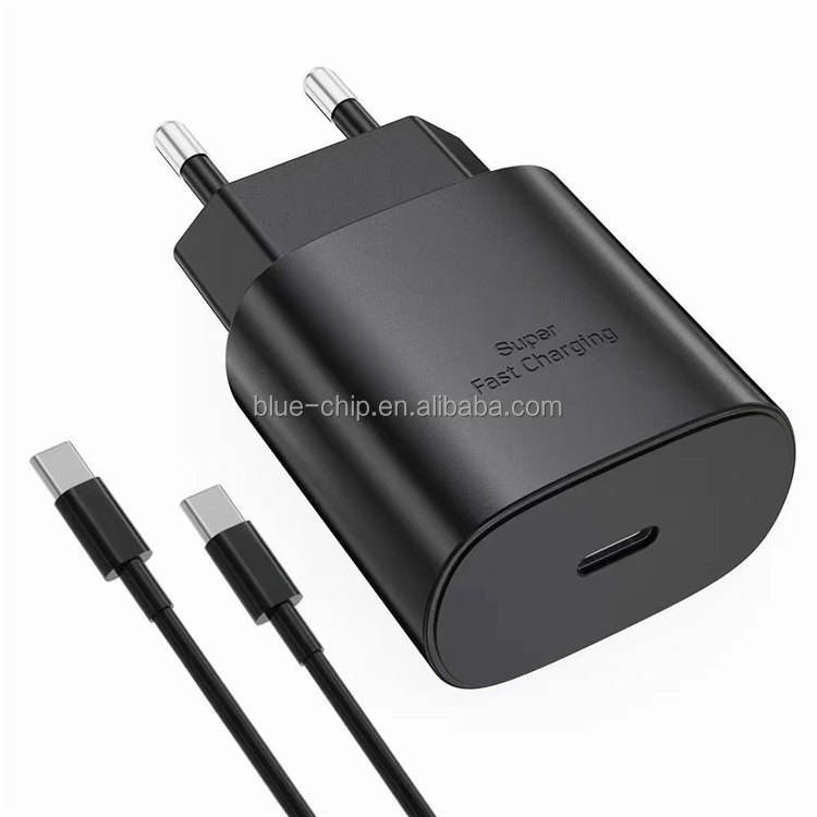 D25W EU Charger +1M cable set with package box