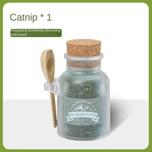 <strong>Catnip</strong> Kitty Snack Powder Eco-Friendly Potted Plant for Cats Helps Remove Hair &amp; Bad Breath Also for Dogs - Product Image 6
