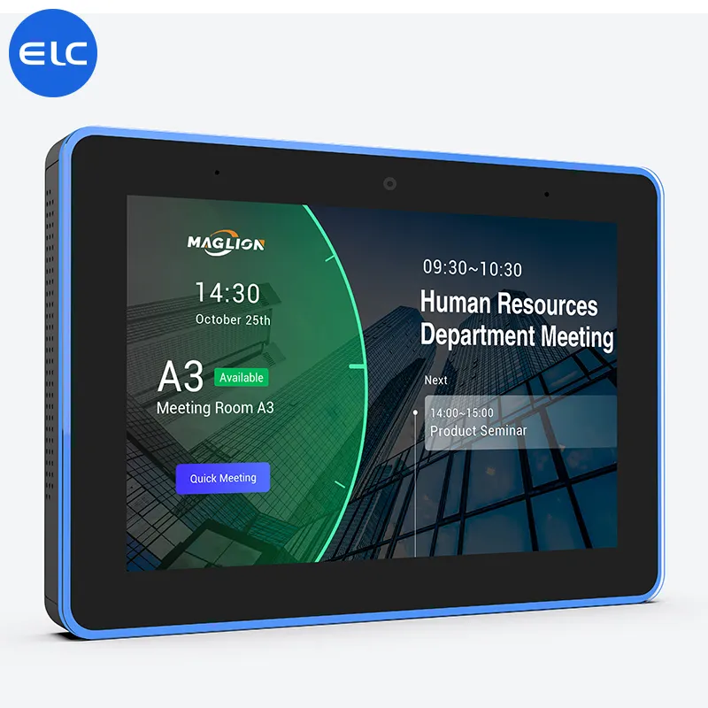 Tablet para sala de reuniões, tablet com tela de toque Android 11 RK3566 de 8 polegadas, WiFi 6 POE