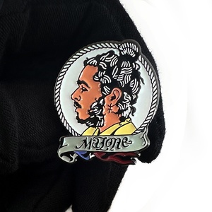 Không Có Moq Bán Buôn Tùy Chỉnh Chất Lượng Cao Kim Loại Huy Hiệu Pin Tùy Chỉnh Thiết Kế Hip-Hop Phim Hoạt Hình Vui Câu Lạc Bộ Nhân Vật Men Pin Ve Áo Pin - Product Image 6