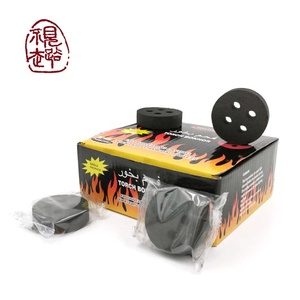 <strong>Sultana</strong> Round Charcoal for Sale 50mm with Four Holes Shisha Hookah Charcoal