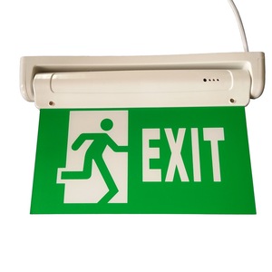 CE và SAA <span class=keywords><strong>Exit</strong></span> dấu hiệu chạy người đàn ông hai mặt 3 giờ Pin dự phòng khẩn cấp ánh sáng - Product Image 2