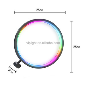 Yaratıcı RGBIC masa lambası USB kumandalı akıllı APP kontrol masa ortam ışığı oyun masa lambası uzaktan ev dekorasyon ile - Product Image 5