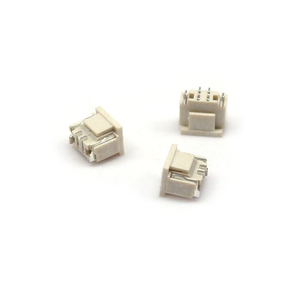 ピンヘッダー0.8mmピッチ4Aコネクタ水平パッチPH-4Pリカンベントベージュ高温耐性SMTウェーハコネクタ - Product Image 1