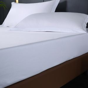 Yatak çarşafı üreticileri toptancılar yumuşak Premium T200 <span class=keywords><strong>CVC</strong></span> polycotton kral otel yatak monte çarşaf