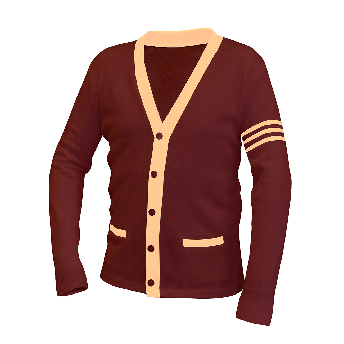 Burgundy yellow