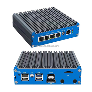 N150 Embedded Industrial Box PC Quad Core 4G LET RJ45 COM Celeron J5005 N6415 4x2,5G Netzwerk Ubuntu Linux Win10 Mini Router PC - Product Image 5