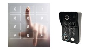 Sistema de videoportero de seguridad para el hogar Intercomunicador de huellas dactilares y videoportero IP65 Timbre impermeable - Product Image 6
