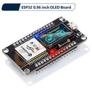 P32 scheda di sviluppo 0.96 pollici OLED Display CH340 WiFi BLE modulo Wireless Micro USB ESP32 per Arduino Micropython Kit