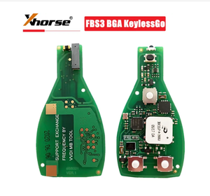 กุญแจอัจฉริยะ fbs3คุณภาพสูงสำหรับ Benz xhorse MB FBS3 BGA keyless Go 315/433MHz สำหรับ W212 W207 W204 W221 W166 W164พร้อมกล่องกุญแจ