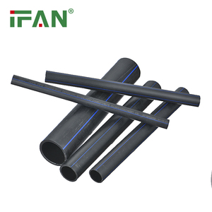 IFAN ASTM D3035 özelleştirilmiş HDPE sıhhi tesisat 20-110MM HDPE tüp yüksek kalite siyah HDPE boru - Product Image 4