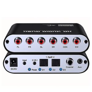 5.1 <strong>Digital</strong> AC3 DTS <strong>Audio</strong> Rush Decoder <strong>Digital</strong> Coaxial <strong>RCA</strong> HD Sound Converter - Product Image 5