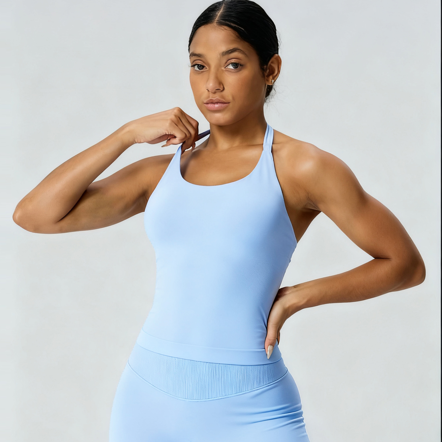 azul hielo