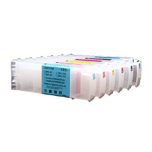 Ocbestjet 8 Colors 800ML/PC <strong>for</strong> <strong>HP</strong> 91 Empty Refill Ink Cartridge <strong>for</strong> <strong>HP</strong> Designjet 5500ps Z6100 5100 Printer - Product Image 1