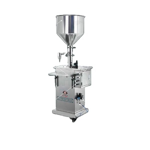 10-120ml <strong>Factory</strong> Price Semi Automatic Heating Pneumatic Vertical Filling Machine for Liquid and Cream Paste Filler Machine