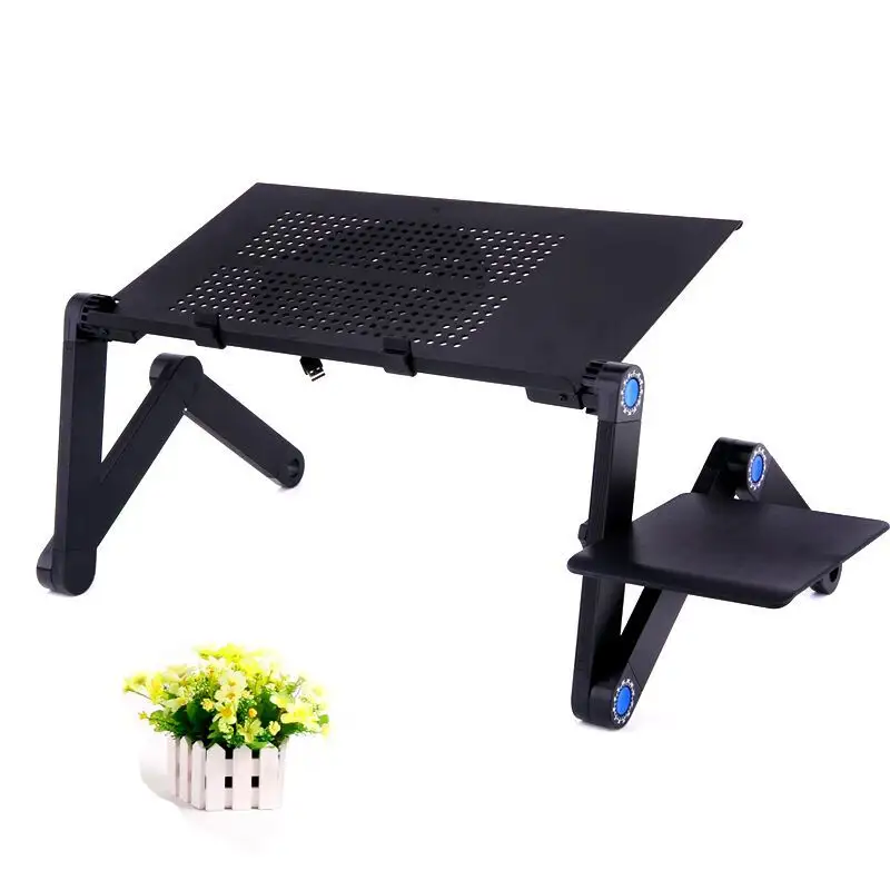 2021 New Small Work Gaming Table Adjustable Portable Folding Tray Stand Bed Computer Laptop Desk Table For Sale