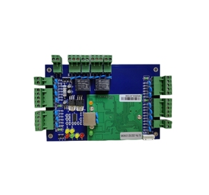 Scheda di controllo della porta 2 porte IP/TCP scheda di accesso di collegamento 12VDC pannello di controllo di accesso interno wegand Gate Board