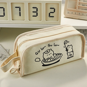 Xianghui bút chì trường hợp Túi Phim hoạt hình công suất lớn lưu trữ Pouch chủ Hộp văn phòng sinh viên văn phòng phẩm tổ chức trường Túi - Product Image 1